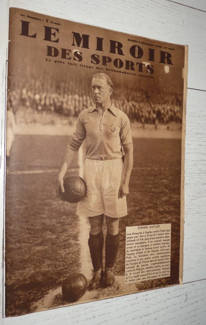 Le Miroir Des Sports N°885 Du 26 Mai 1936 - Delfour Et Mattler En Une
