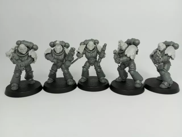 Escuadrón de Marines Espaciales Primaris con actualizaciones de Minotauros