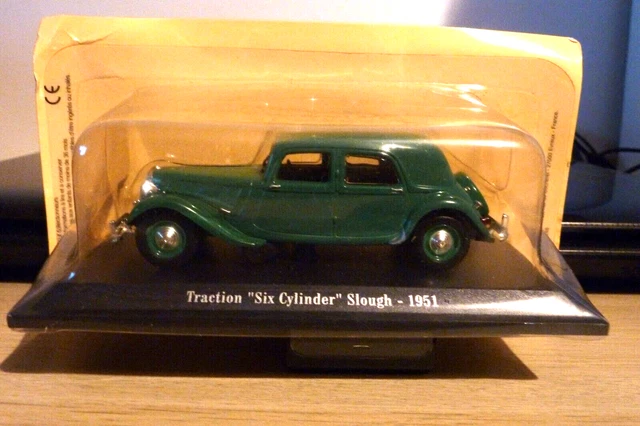 Voiture Citroën 15 six cylindres 1938 en bronze 1/43 jouet