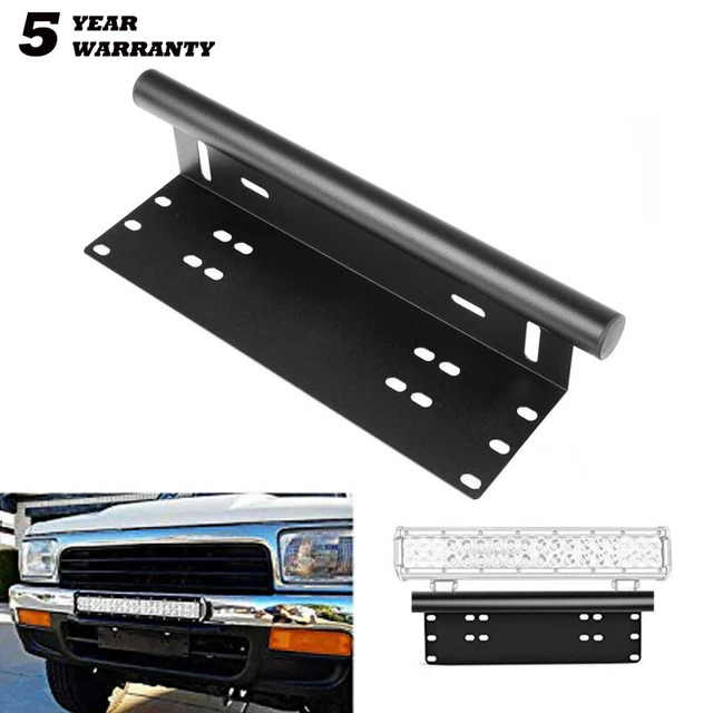 Bull Bar With License Plate Frame & LED Light Bar Togo