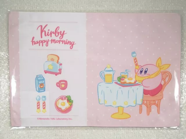 Set De Table (Placemat) Kirby S Dream Land: Happy Morning  Pink Japan New