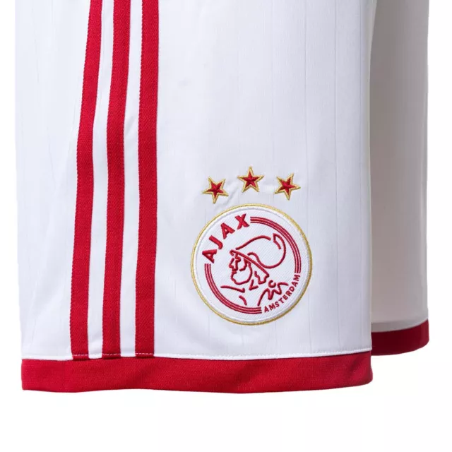 Ajax White Home Football Shorts 2022/23 BNWT Adidas Youth 15/16Y 176