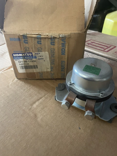 New Heavy Duty Battery Relay Komatsu Excavators PC60 24 Volt 532-06-11930