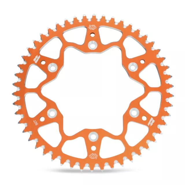 620272552 - Offroad 7075 Aluminum-alloy Racing Rear Sprocket 420-52T Orange