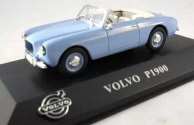 Atlas Ex Magazine 1:43 Echelle Miniature Éditions Volvo P1900 - Bleu Clair MS09