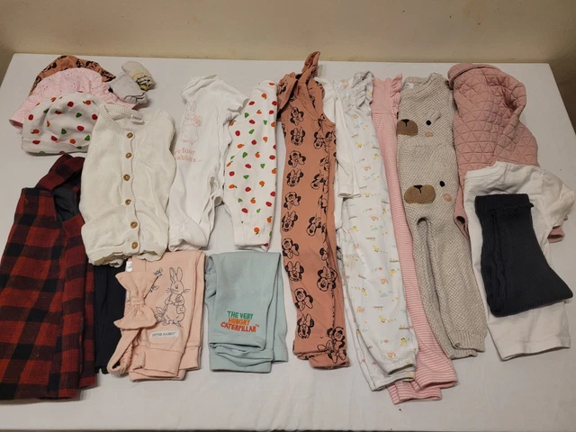 baby girl clothes bundle 9-12 months