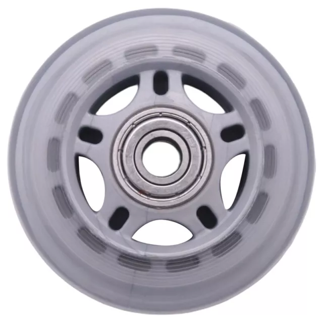 Skating Shoes 608ZZ Bearing Inline Skate Wheel Clear Gray Z6D71113