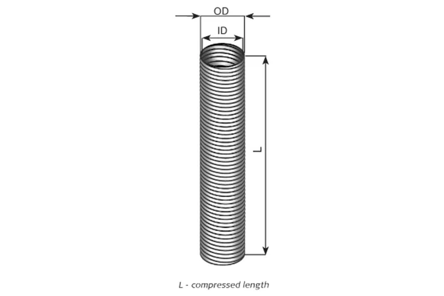 Tubo ondulato, impianto gas di scarico DINEX 94148