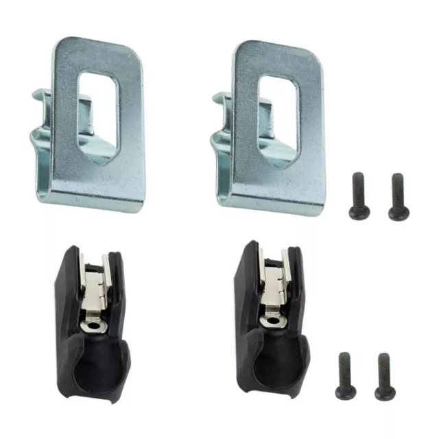 Accessoires essentiels 2 pièces support de bits + 2 pièces clip de ceinture po