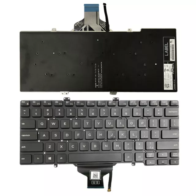 New Laptop Keyboard Backlight For Dell Latitude 7400 3400 5400 Rn86f