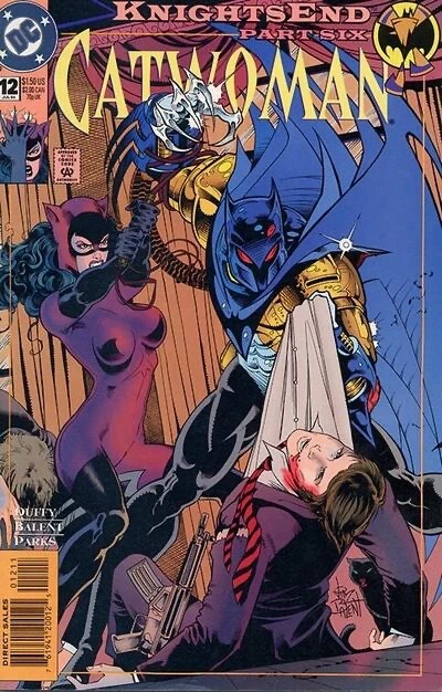 CATWOMAN (Vol. 2) #12 VF, Direct DC Comics 1994 Stock Image