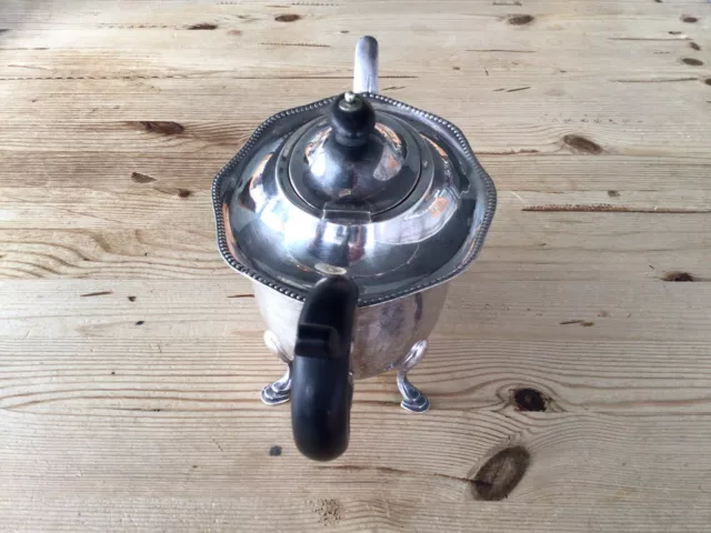 Beautiful Vintage James Deakin & Sons Silver plate (EPNS) Tea Pot VGC Used. 3