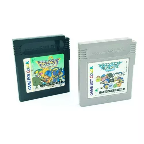 LOT 2 JEUX Dragon Quest Monsters 1 et 2 - Nintendo Game Boy - NTSC