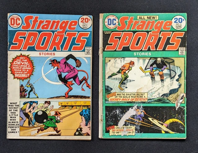 Strange Sports Stories 1 & 5  DC  1973