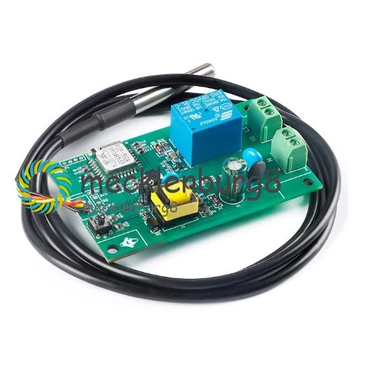 NEW DS18B20 DIGITAL Temperature & Humidity Remote Module Board wifi App ...