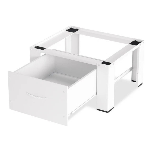 Waschmaschinen Untergestell Mit Schublade - Verstellbares Podest Für Waschmaschine & Trockner