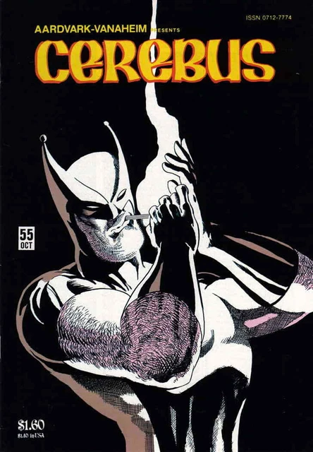 Cerebus the Aardvark #55 VF; Aardvark-Vanaheim | Dave Sim Wolveroach - we combin