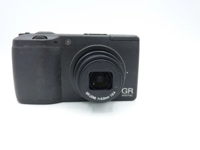 Ricoh GR Digital II Digital Camera 10.1MP - Black (AS-IS - FOR PARTS/REPAIR)