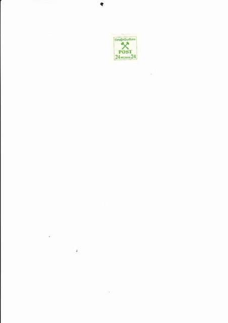 Briefmarke Großräschen 24 Pfennig postfrisch