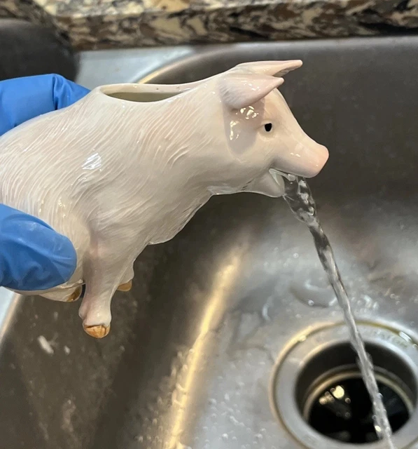 Butterdose Aus Keramik | Mit Bauernhoftier-Motiven (Kuh, Schwein, Hahn) | Spülmaschinenfest | Mit Deckel