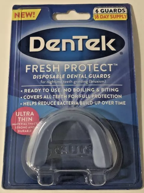 Protectores dentales desechables DenTek Fresh Protect 6 unidades sin BPA y látex