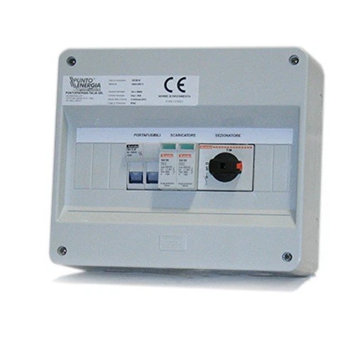 Quadro DC 1 Stringa per Impianti fotovoltaici OFF-GRID