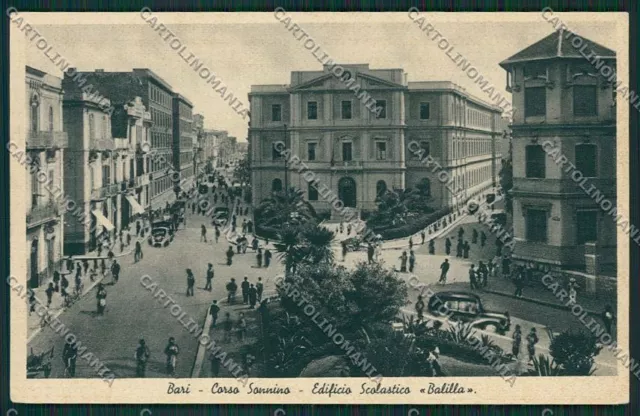 Bari Città Edificio Scolastico Balilla cartolina ZC1891