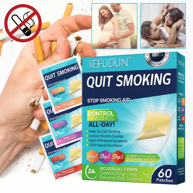 Nicotine Transdermal Patches Help Quit Smoking Stop Smoking Aid Patch Body Care