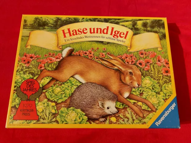 Hase und Igel - Spiel des Jahres 1979 Ravensburger selten Vollständig Anleitung
