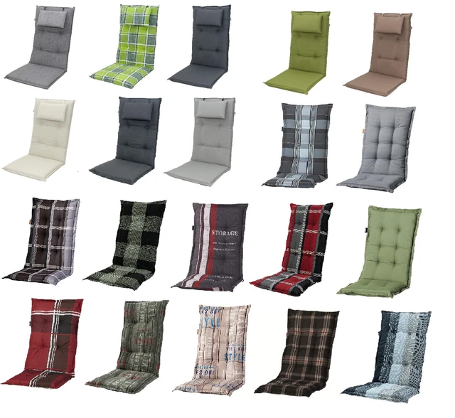 HOCHLEHNER AUFLAGEN POLSTER Gartenstuhl Sessel Kissen Einleger