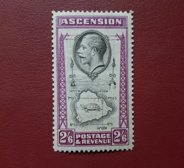 1934 Ascension SG29 - 2/6d Black & Purple (lmm)