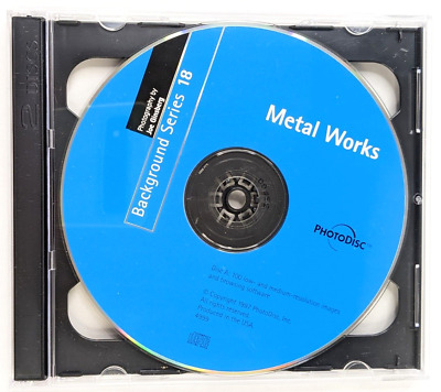 Fotodisco Fondo serie 18 Metal Works, Conjunto de 2 CD libre de regalías las fotografías almacenadas