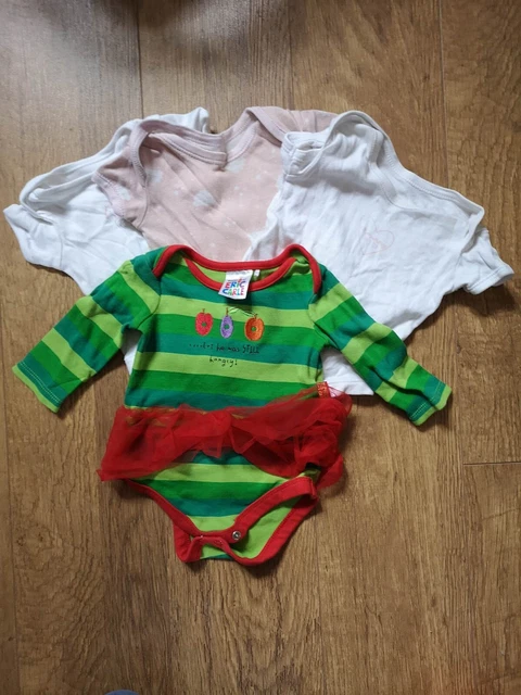 Baby Girl Clothes 16 Piece Summer 0-3 Months Bundle Dresses Sleepsuits Tops 3