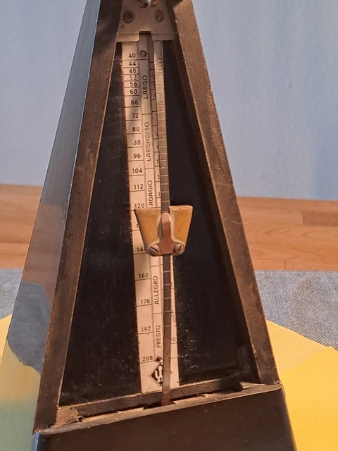 Maelzel/ Wittner Metronom Holzgehäuse von 1936 Bitte Text lesen!! 6