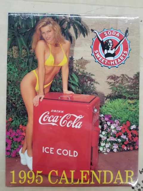 1995 Coca Cola Sweet Hearts Calendar  New in package