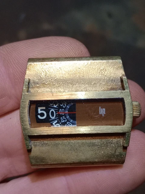 MONTRE ANCIENNE LIP guichet directime Baschmakoff.Watch Lip directime Baschmakof EUR 153,00 - FR