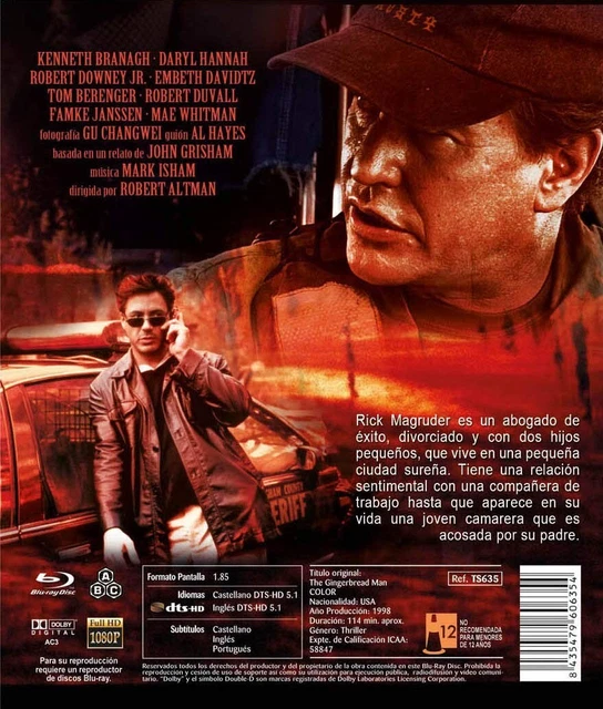 CONFLICTO DE INTERESES BD 1998 The Gingerbread Man [Bluray] EUR 17,33