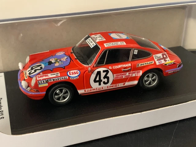1:43 TROFEU Porsche 911 Coupe #43 24H Le Mans 1971 Bodin Courthiade