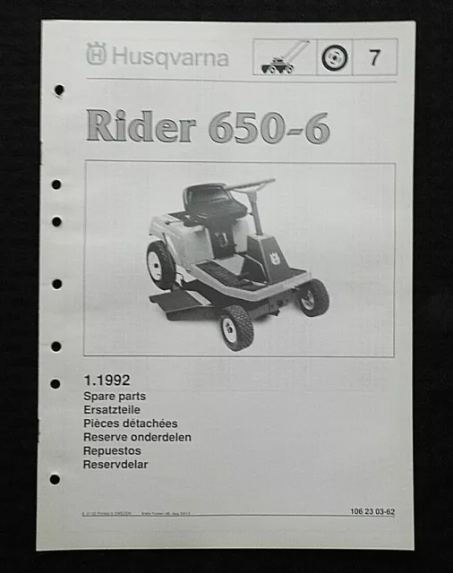 Husqvarna riding lawn shop mower manual