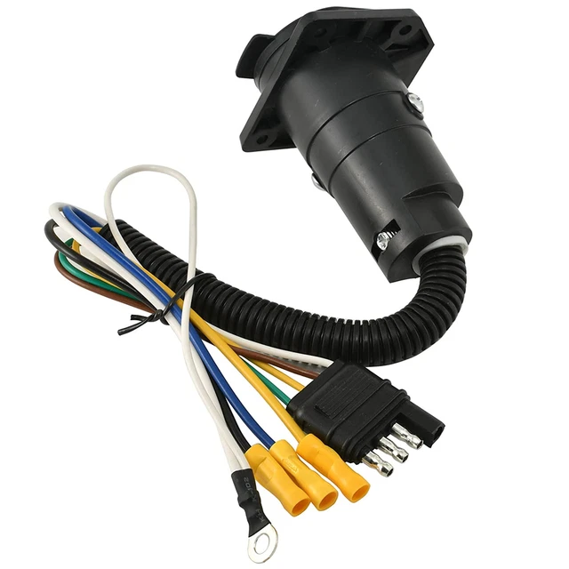 4 Pin To 7 Pin Trailer Adapter Wiring Diagram