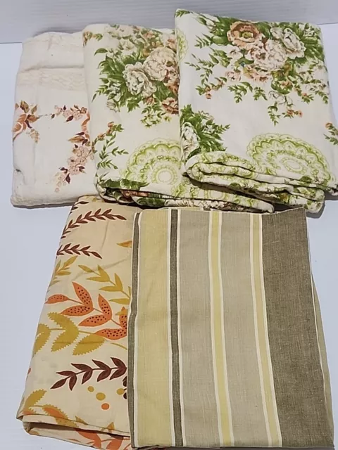 Vintage Pillowcases x 5 - suitable art crafts (F2)