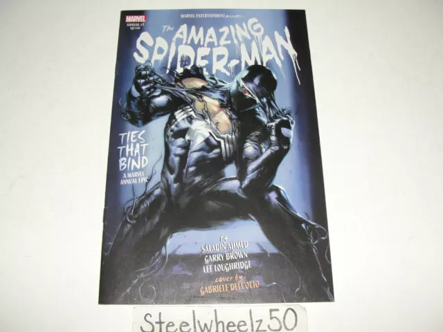 Amazing Spiderman Annual #1 Gabriele Dell'Otto Variant Comic Marvel 2018 Venom