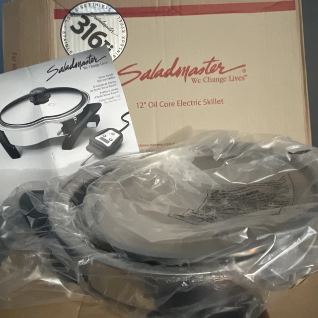 Saladmaster 12” Oil Core electric skillet SA0120CU Saladmaster 12” Oil Core electric skillet SA0120CU