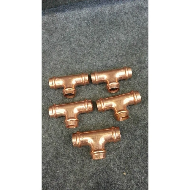 FNW FNW5V3276F 3/4 in. Press Copper Tee Qty 5