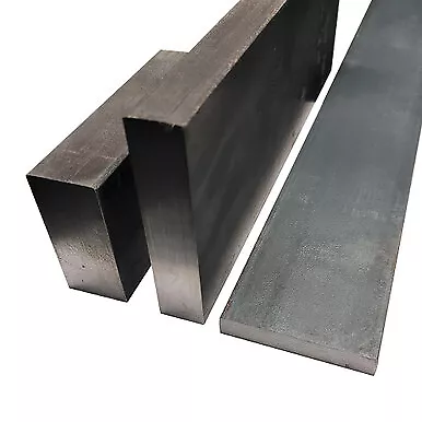 1" x 1-1/2" x 72", A36 Carbon Steel Flat Bar, Hot Rolled