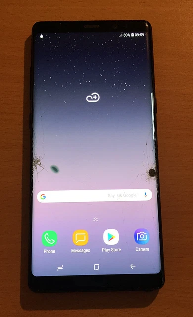Samsung Galaxy Note8 - 64GB - Midnight Black (Unlocked) please read - Ref C4