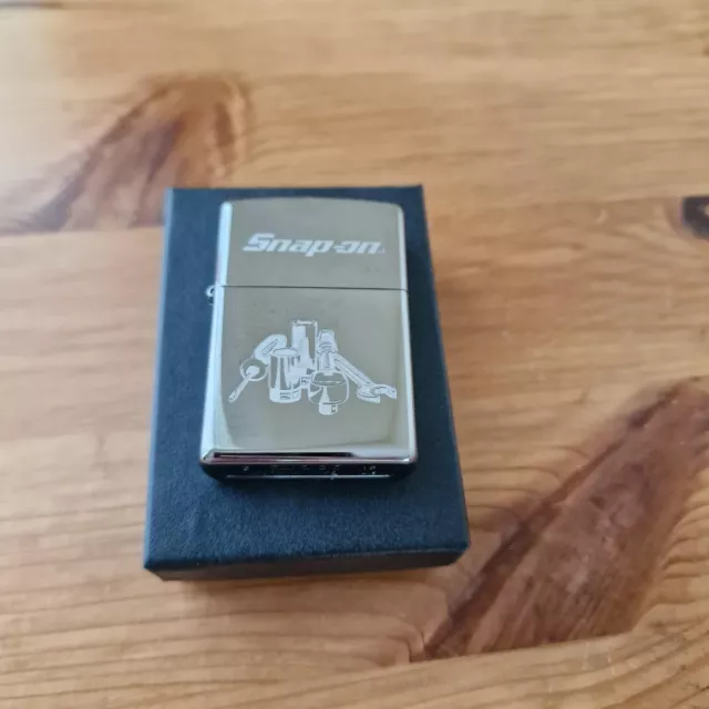 Zippo lighter Snap On (Chrome Tools)