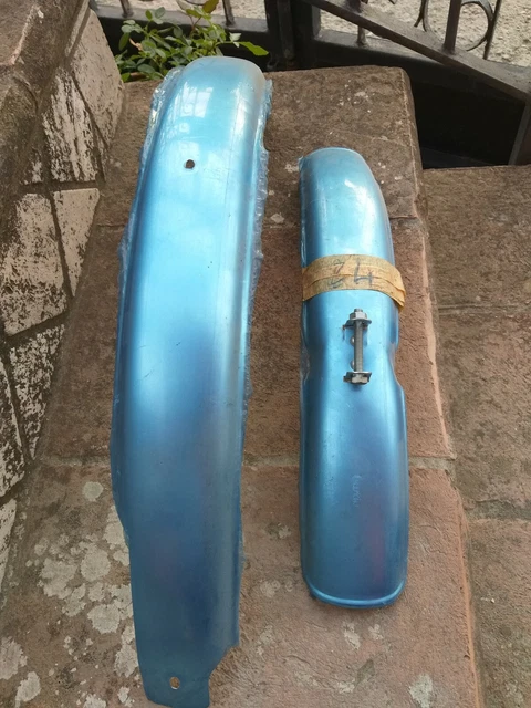 Paire De Garde-boue ERCO Alu Ancien Vélo Randonneuse 650 Aviac - France