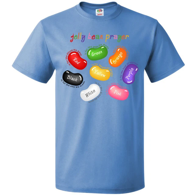 Inktastic Jelly Bean Prayer T-Shirt Easter Candy Jesus Christ Resurrection Mens