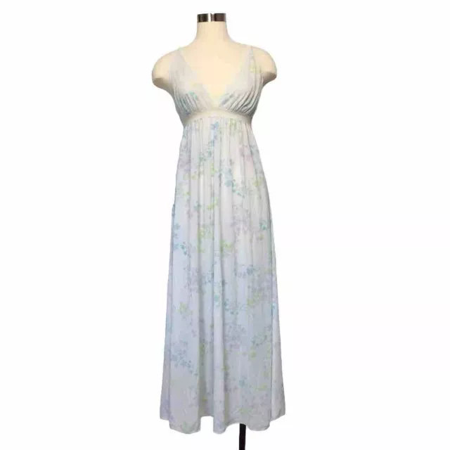 MISS ELAINE NIGHTGOWN Long Maxi Sleeveless Lace Floral $14.95 - PicClick
